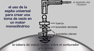 espita universal dibujo